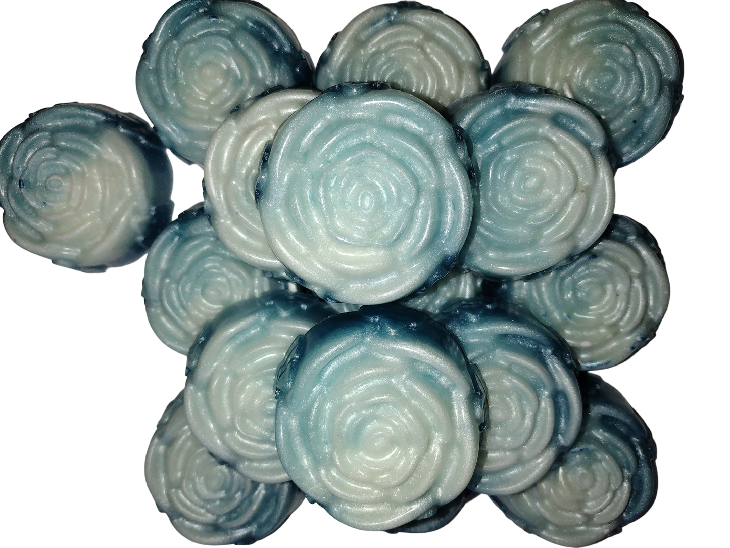 Clean cotton rose soap