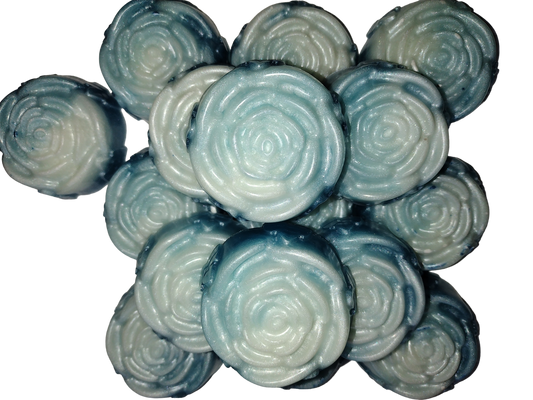 Clean cotton rose soap