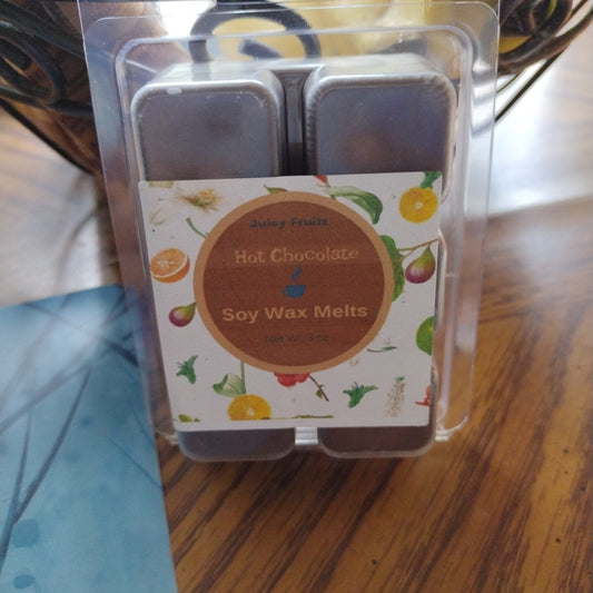 Hot chocolate soy wax melts